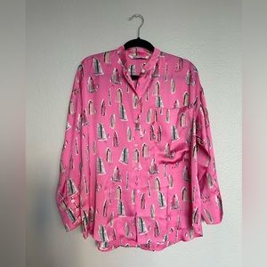 Pink Nightlife Blouse - Zara